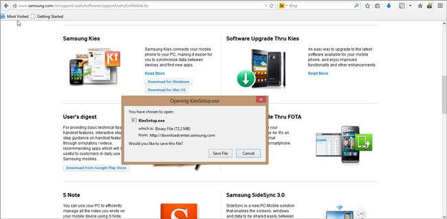 download samsung kies software for mac